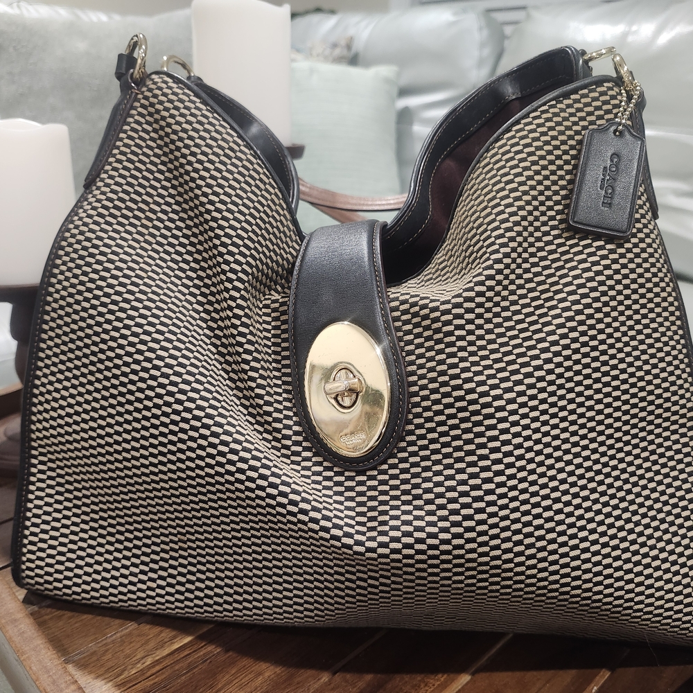 Coach Black and Gold Women's Bag